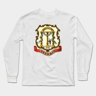 1876 Georgia Coat of Arms Long Sleeve T-Shirt